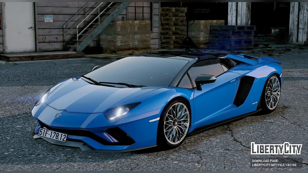 2018 Lamborghini Aventador S Roadster / GTA 5