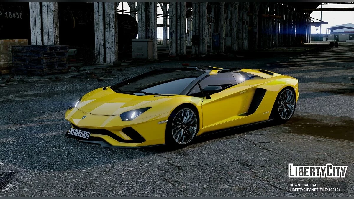2018 Lamborghini Aventador S Roadster / GTA 5