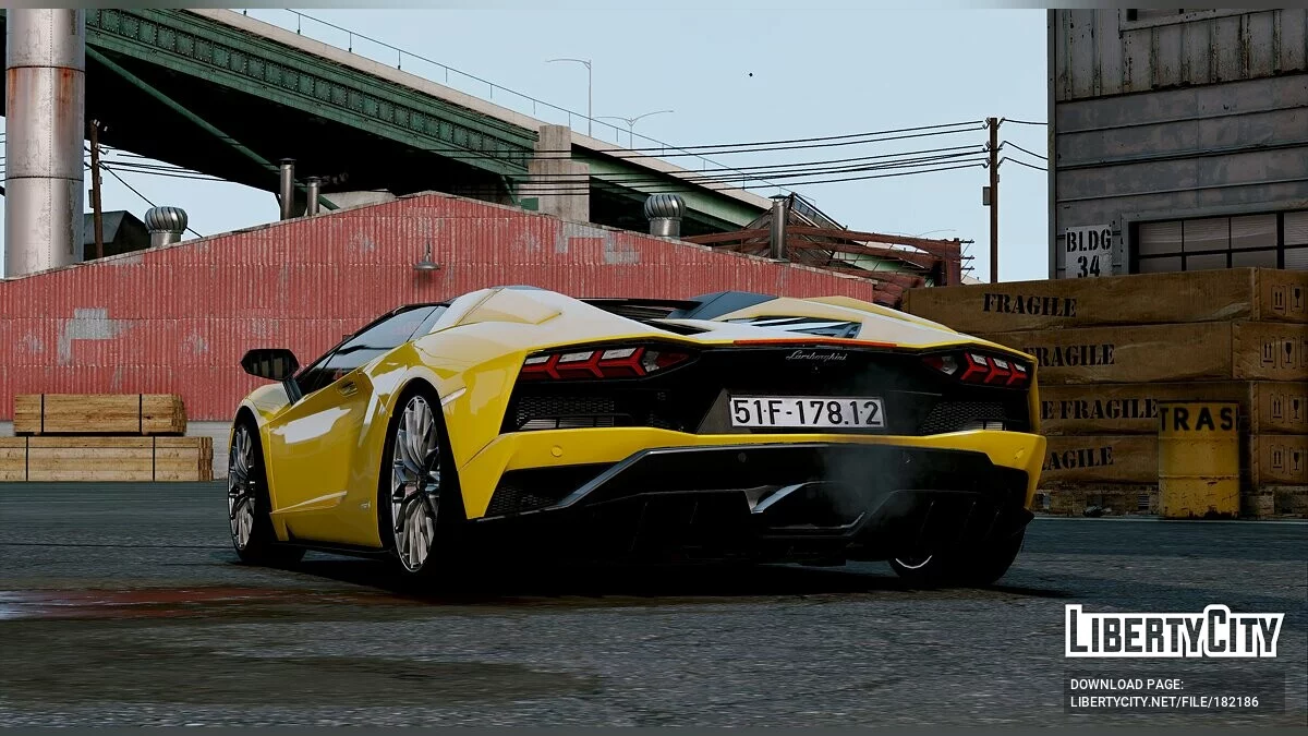 2018 Lamborghini Aventador S Roadster / GTA 5
