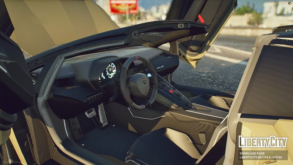 Lamborghini Aventador LB Silhouette Roadster / GTA 5