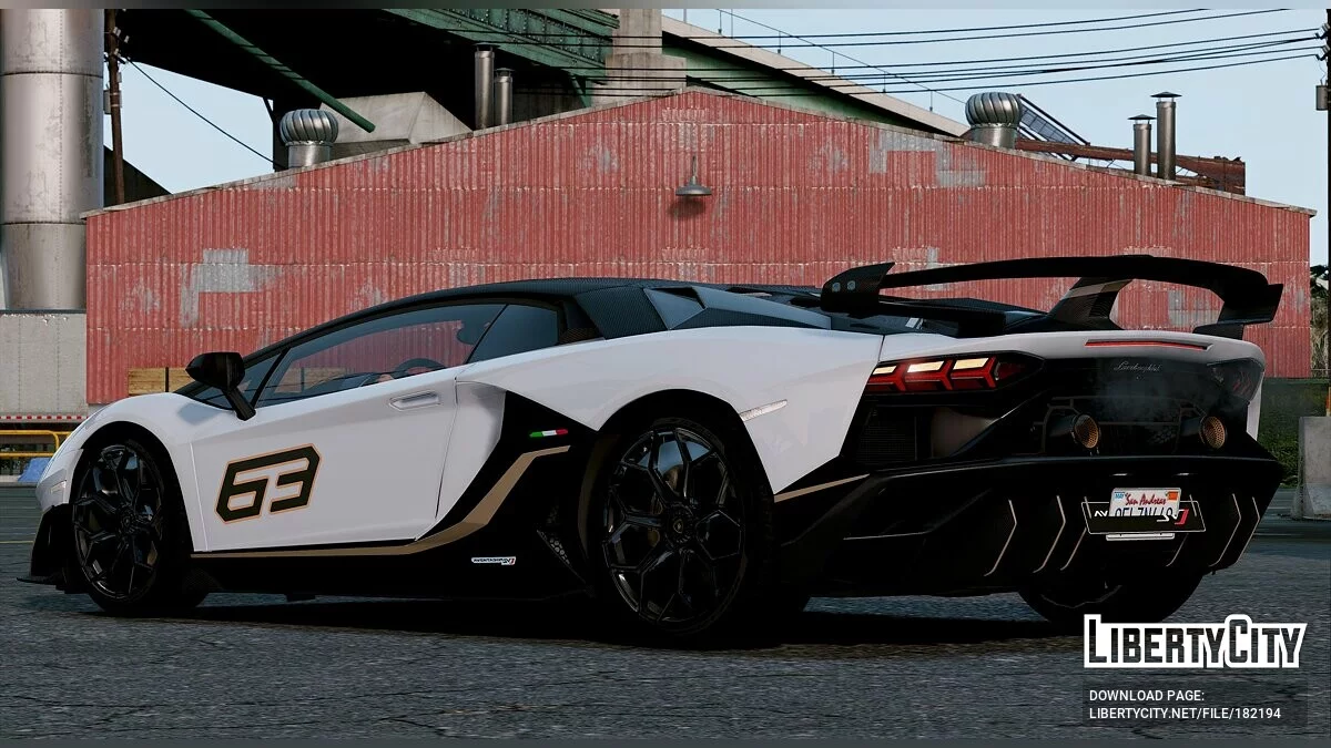兰博基尼 Aventador SVJ 63 2019 / GTA 5