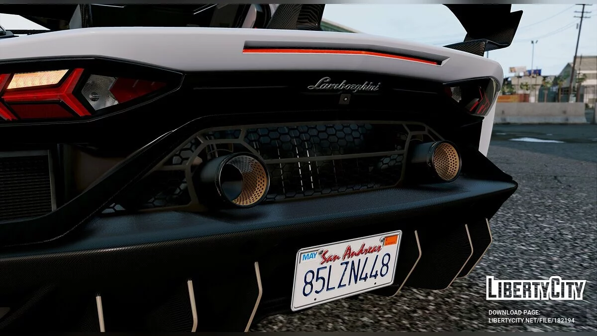 兰博基尼 Aventador SVJ 63 2019 / GTA 5