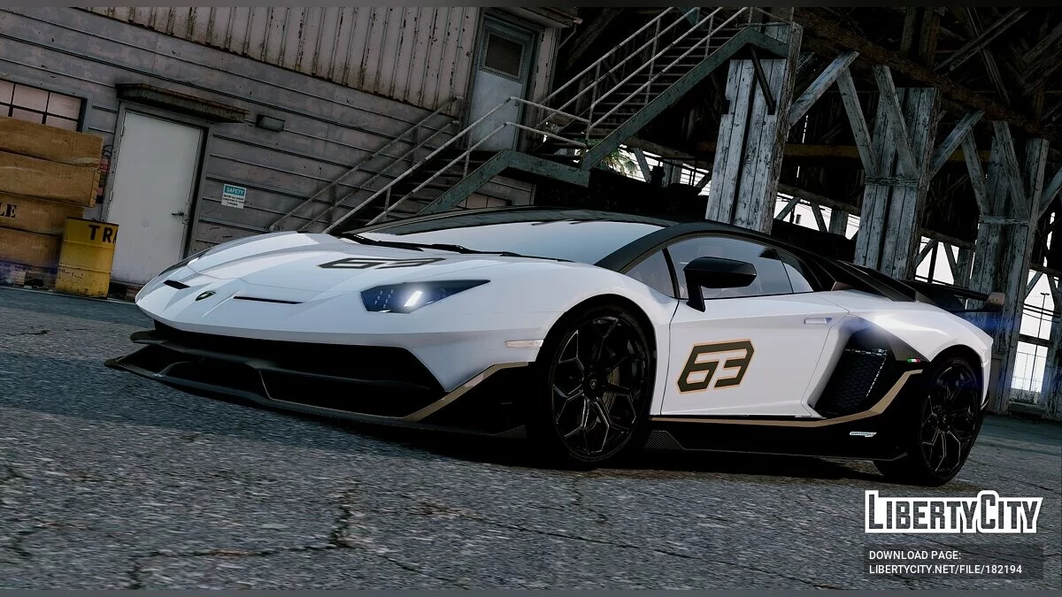 兰博基尼 Aventador SVJ 63 2019 / GTA 5