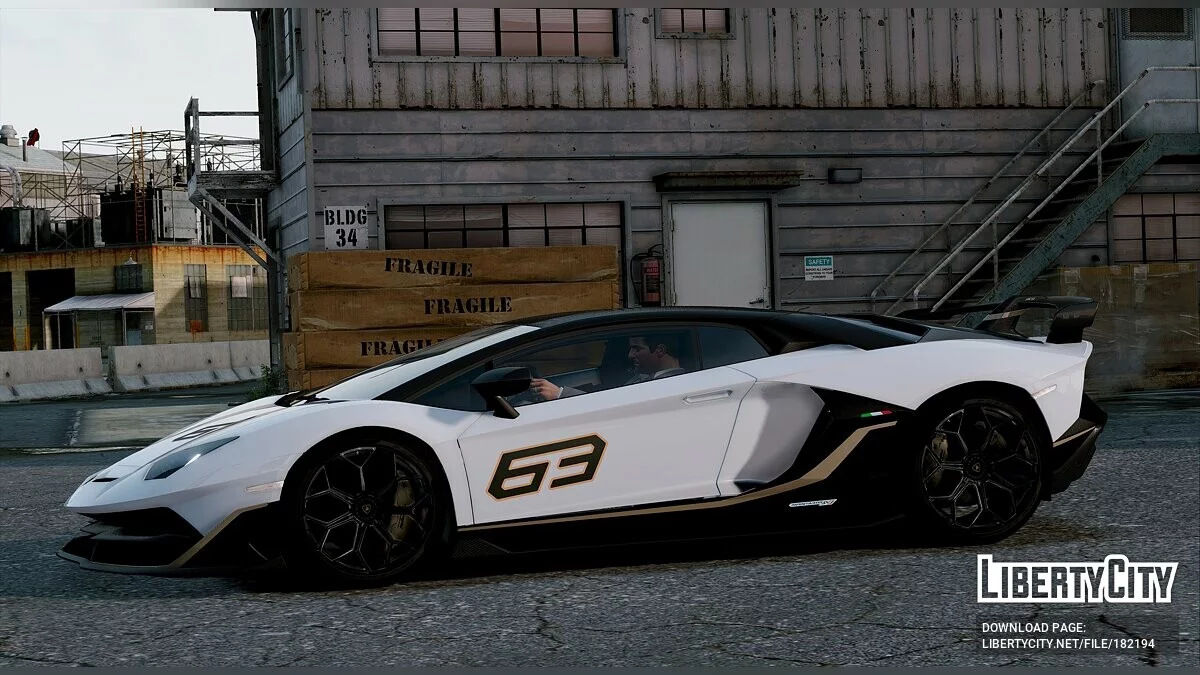 兰博基尼 Aventador SVJ 63 2019 / GTA 5