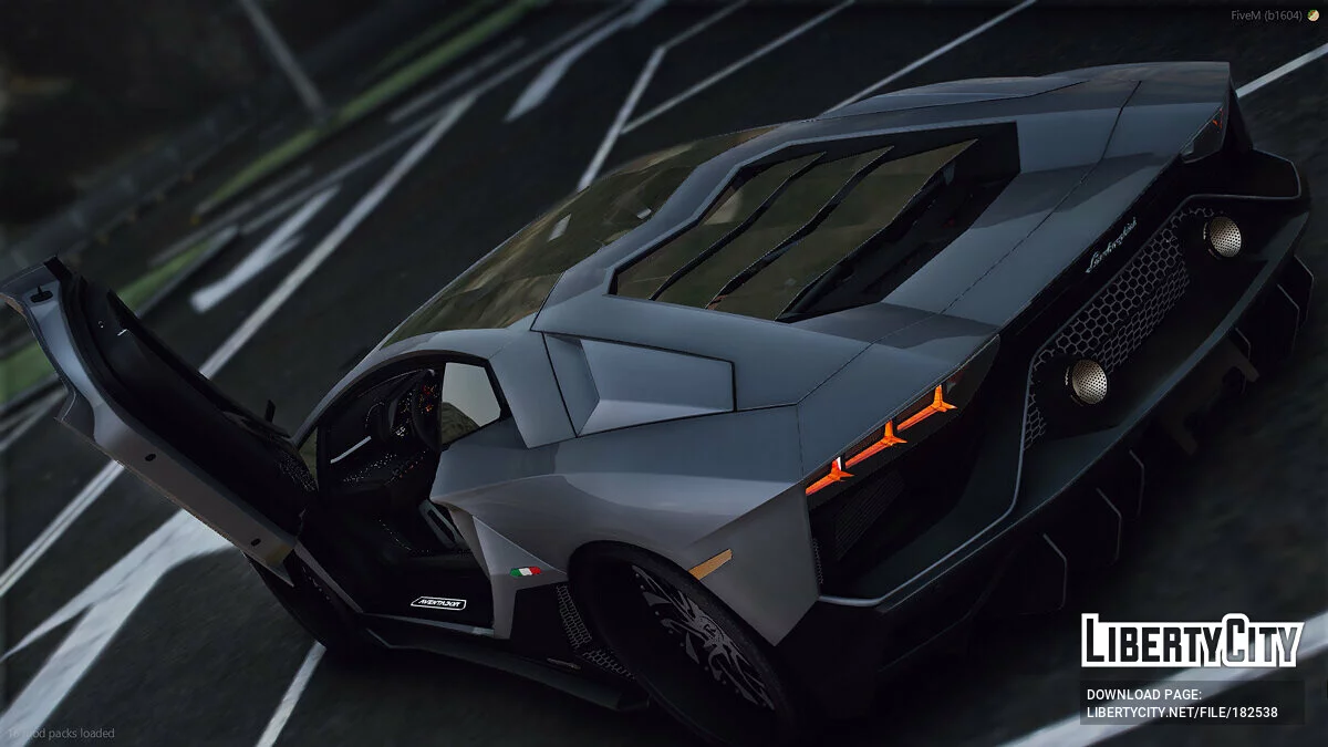Lamborghini Glass Roof Aventador 780 Roadster / GTA 5