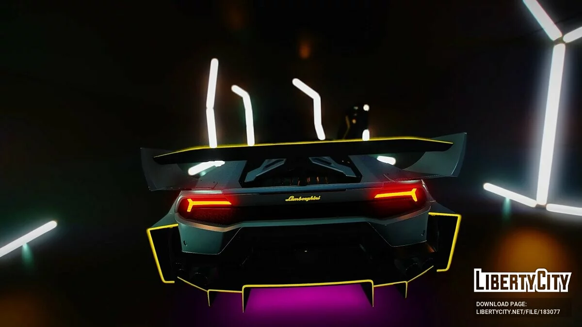 Lamborghini Huracan Butterfly Doors / GTA 5