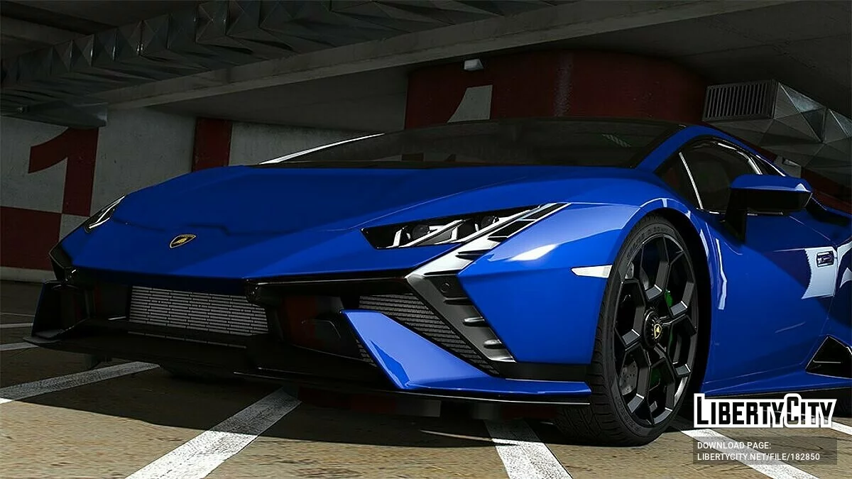 Lamborghini Huracan Tecnica 2023 v1.0 / GTA 5