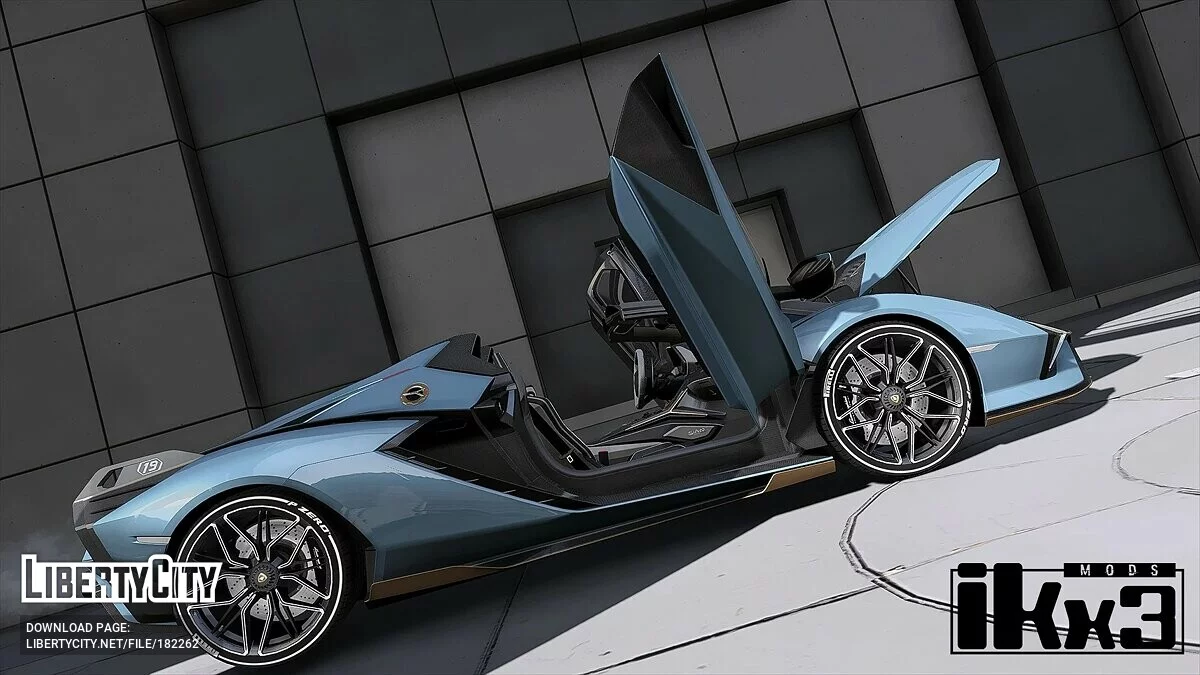 Lamborghini Sian Roadster 2021 [Add-On | Extras] 1.0 / GTA 5