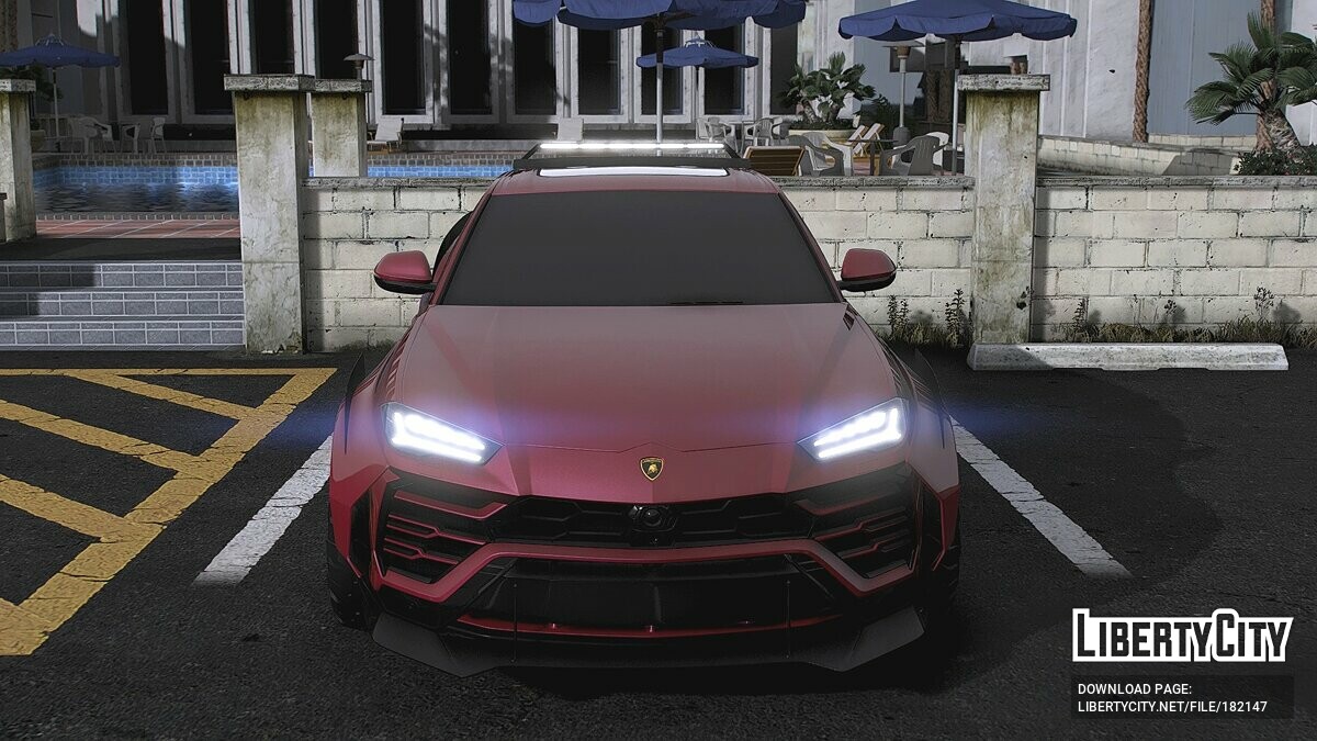 Lamborghini urus для gta 5 фото 49