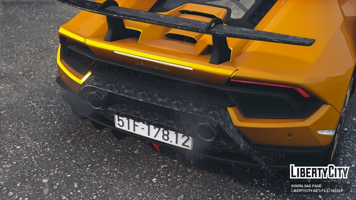 Lamborghini Huracan Performante 2018 / GTA 5