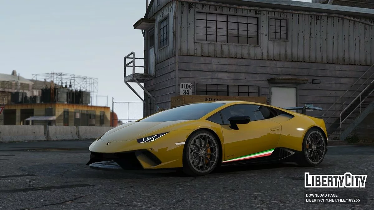 Lamborghini Huracan Performante 2018 / GTA 5