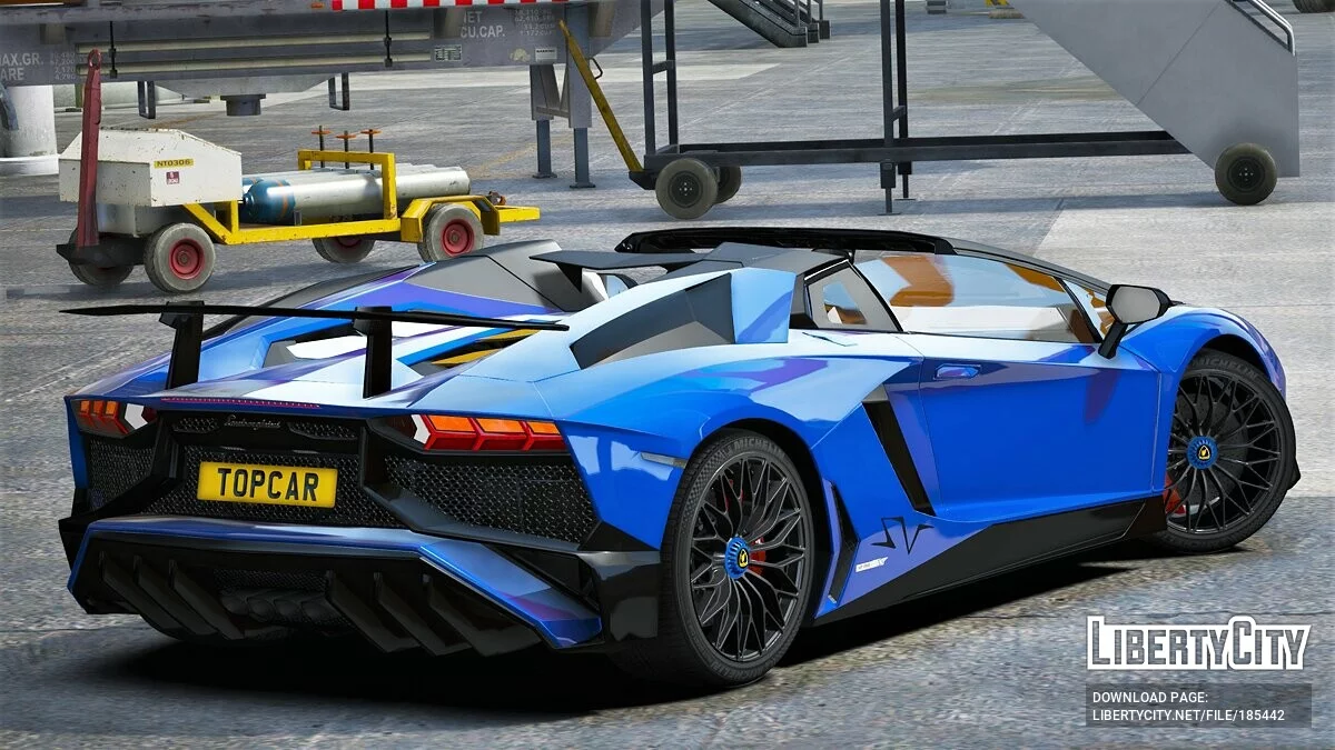 Lamborghini Aventador LP 750-4 SV Roadster / GTA 5