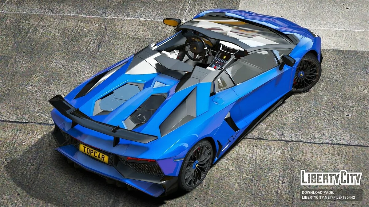 Lamborghini Aventador LP 750-4 SV Roadster / GTA 5