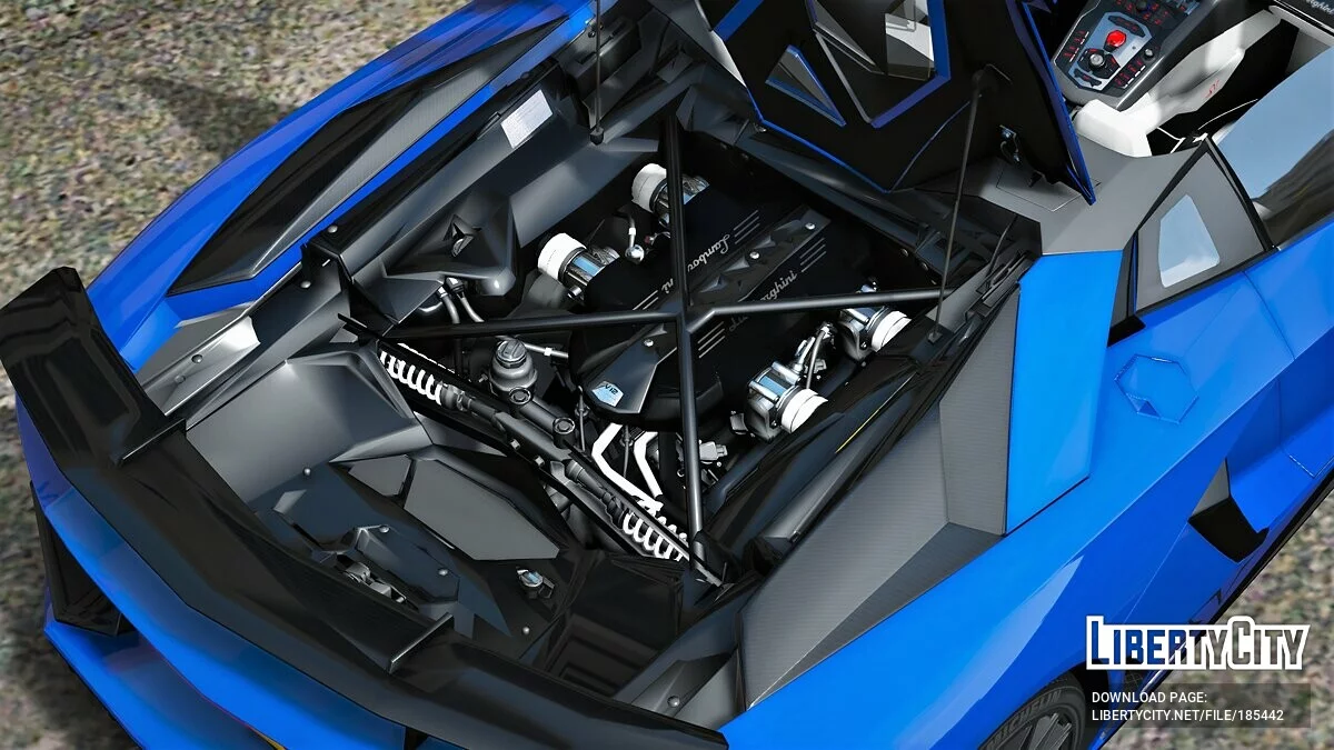 Lamborghini Aventador LP 750-4 SV Roadster / GTA 5