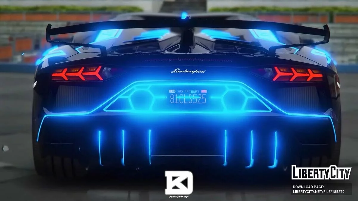 Lamborghini Aventador Svj Roadster / GTA 5