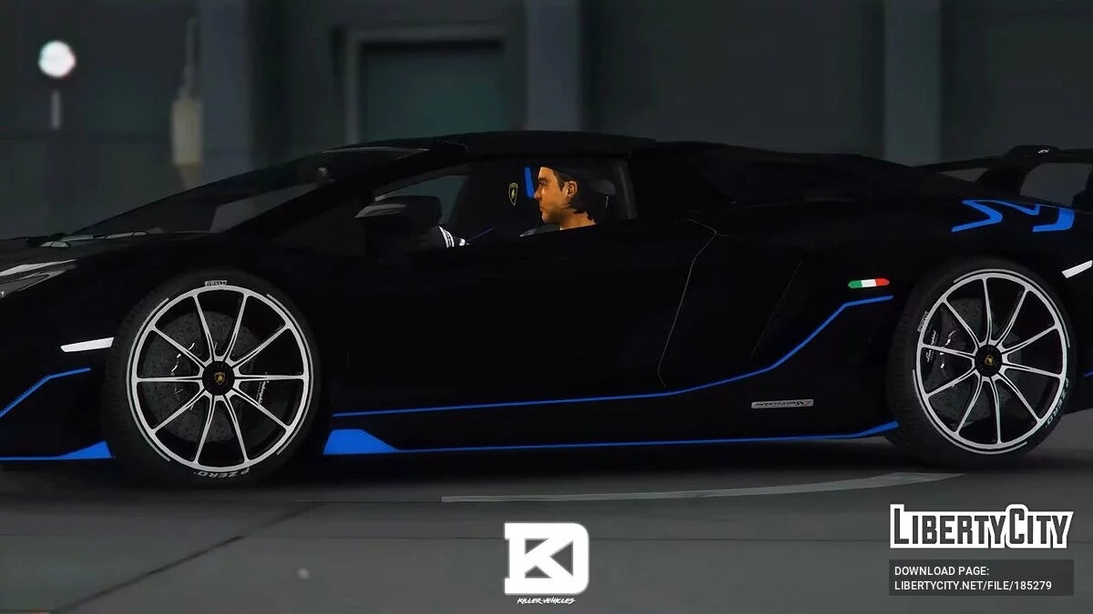 Lamborghini Aventador Svj Roadster / GTA 5