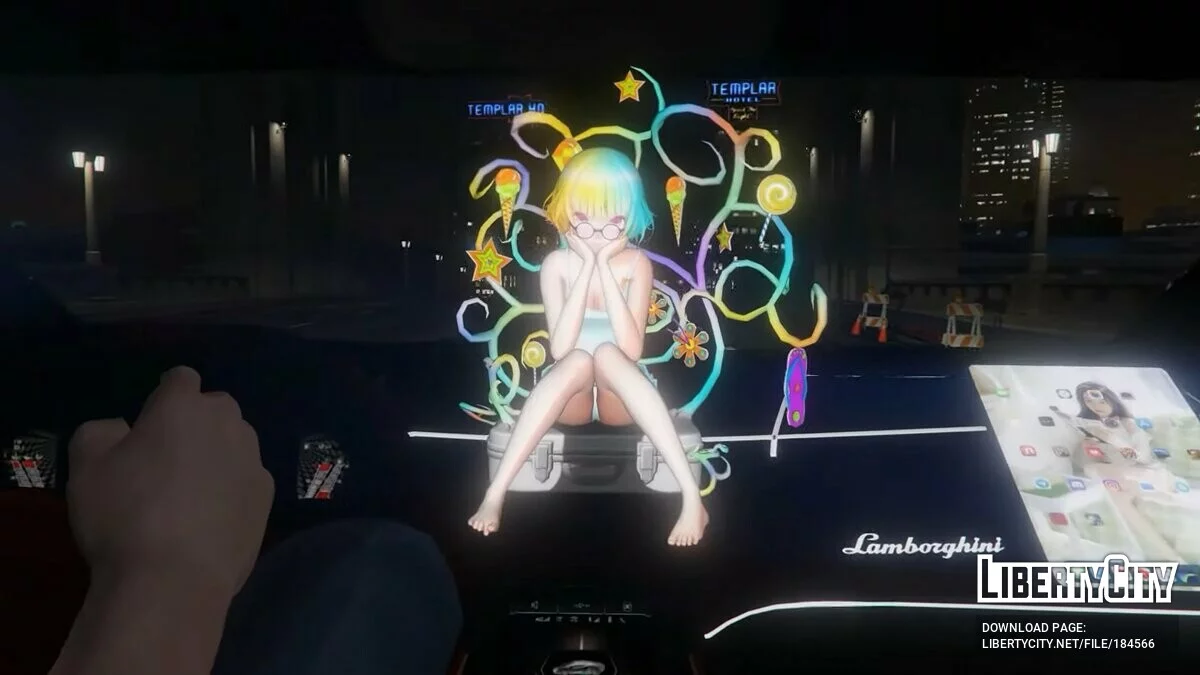 Lamborghini Sian Roadster Phoenix 3D and RGB / GTA 5