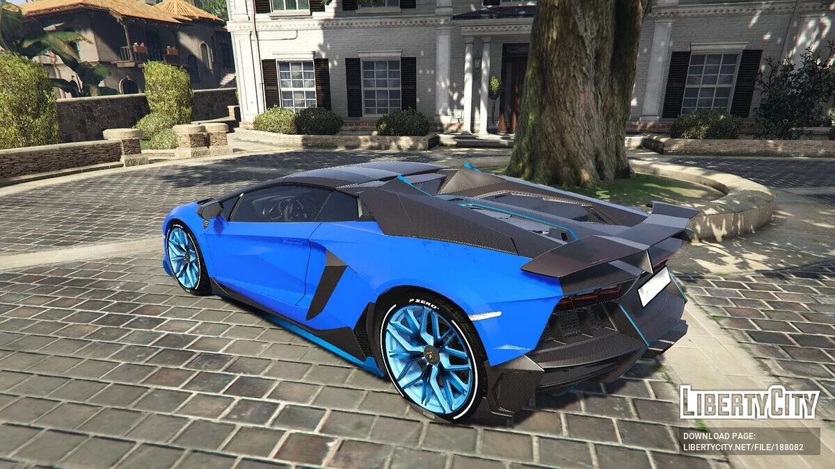 Lamborghini Aventador Tiger Mansory / GTA 5