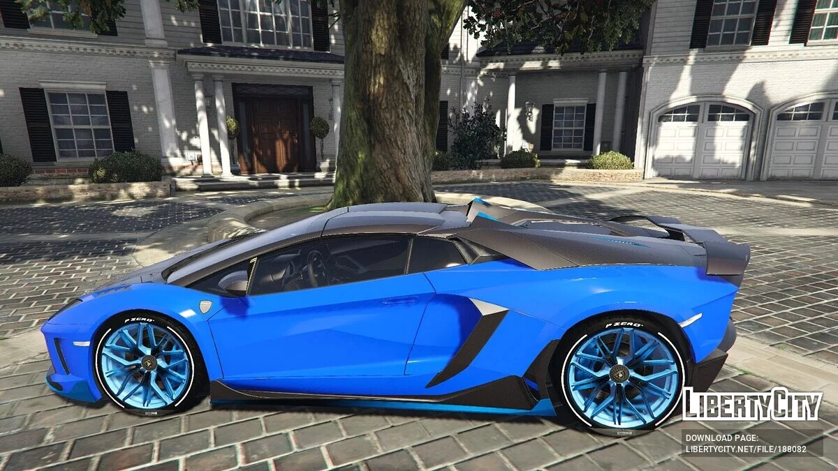 Lamborghini Aventador Tiger Mansory / GTA 5