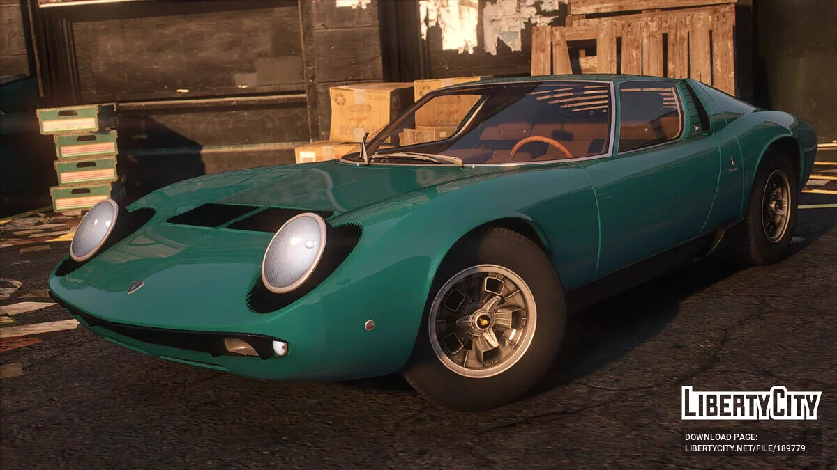 1967 Lamborghini Miura P400 v1.69 / GTA 5