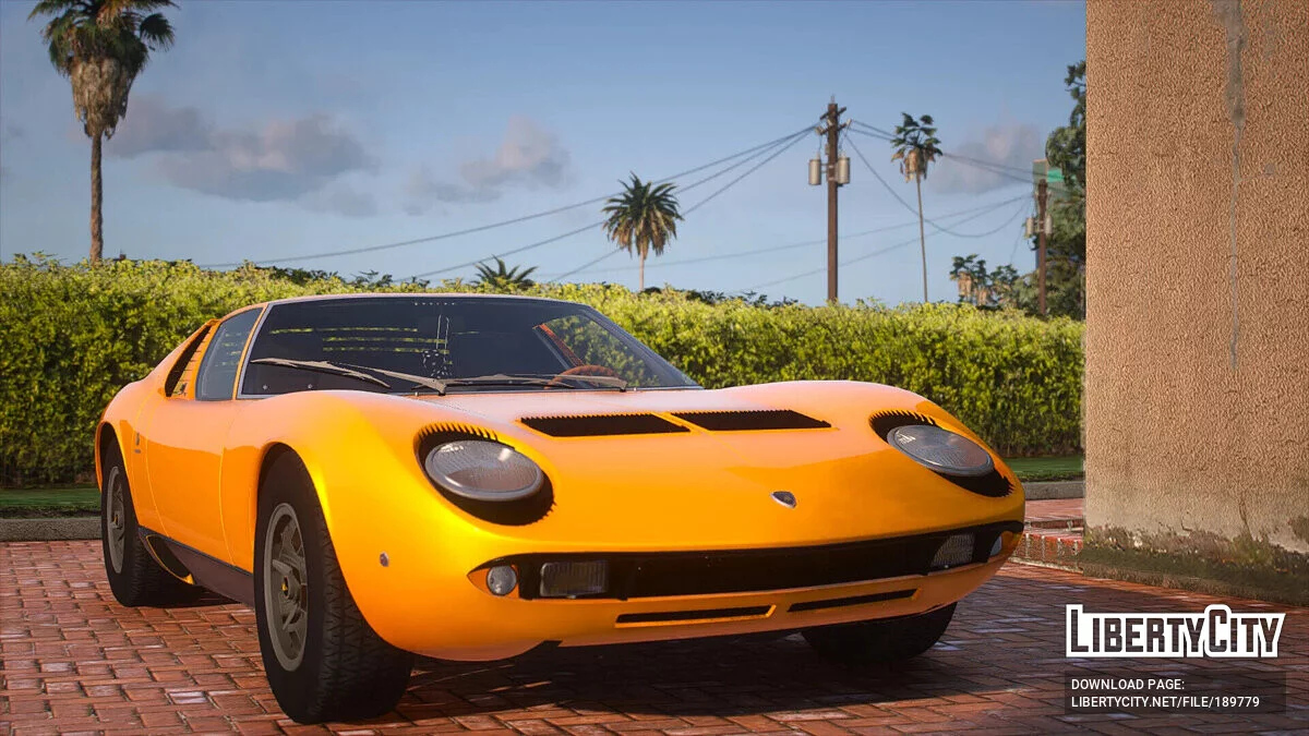 1967 Lamborghini Miura P400 v1.69 / GTA 5