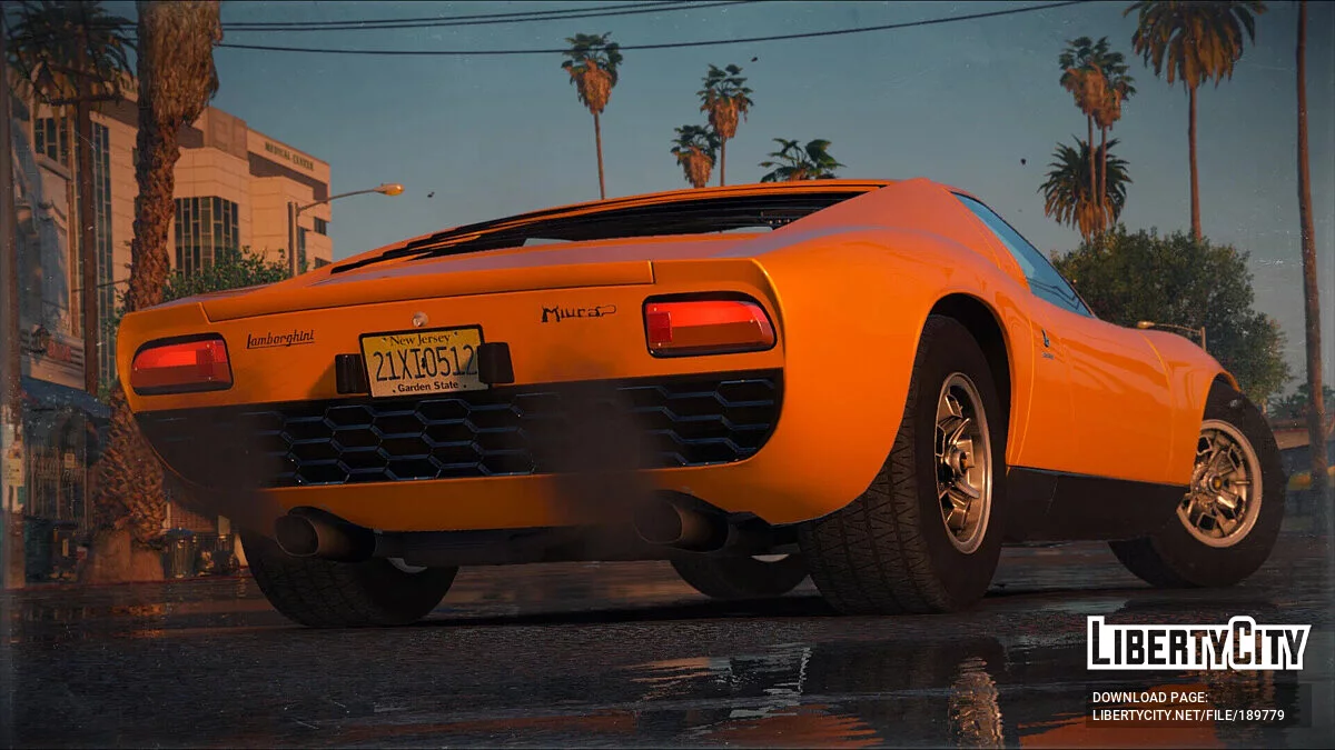 1967 Lamborghini Miura P400 v1.69 / GTA 5