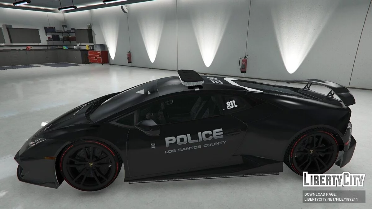 Lamborghini Huracan LSPD / GTA 5