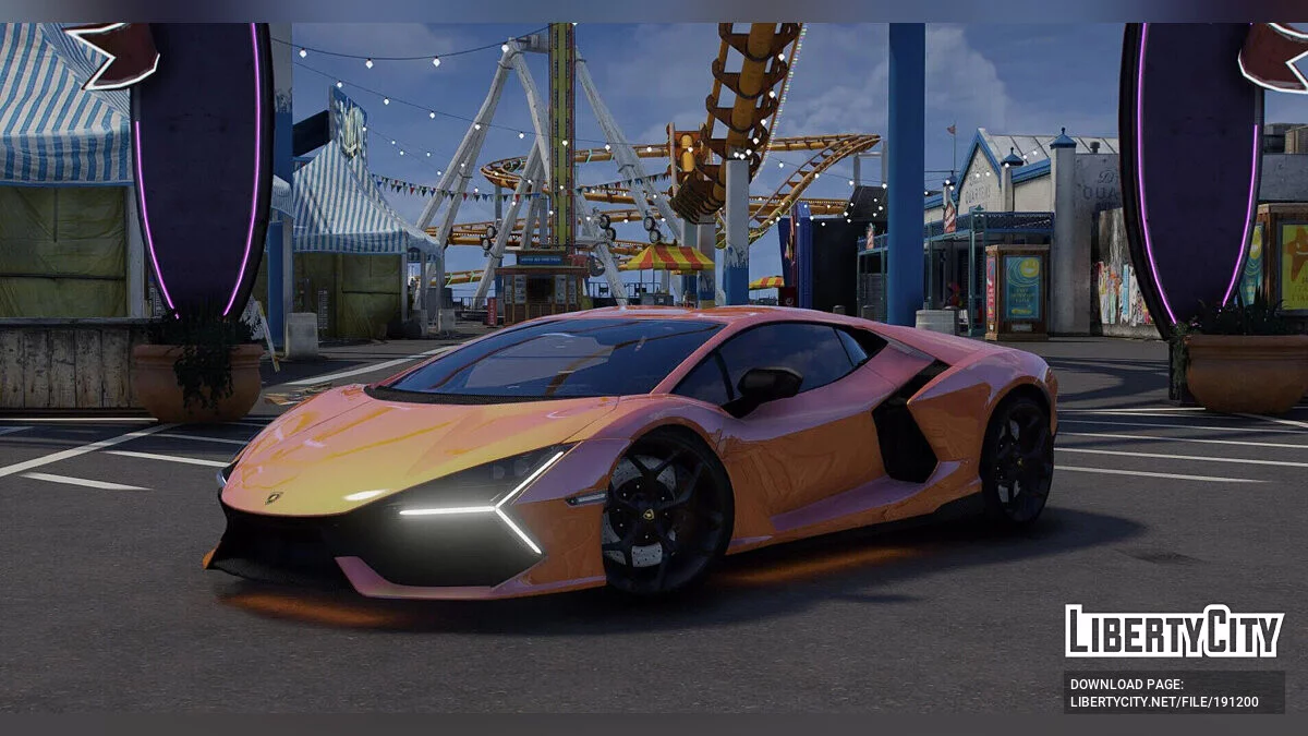 2023 Ламборгіні Ревуельто v1.1 / GTA 5