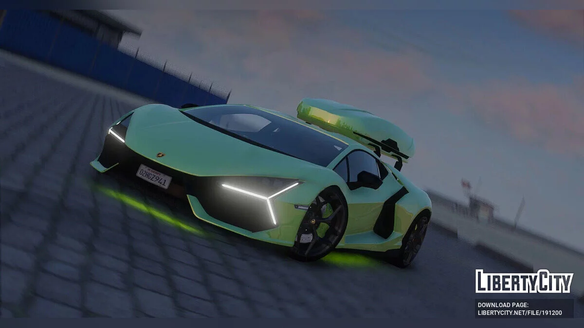 2023 Ламборгіні Ревуельто v1.1 / GTA 5