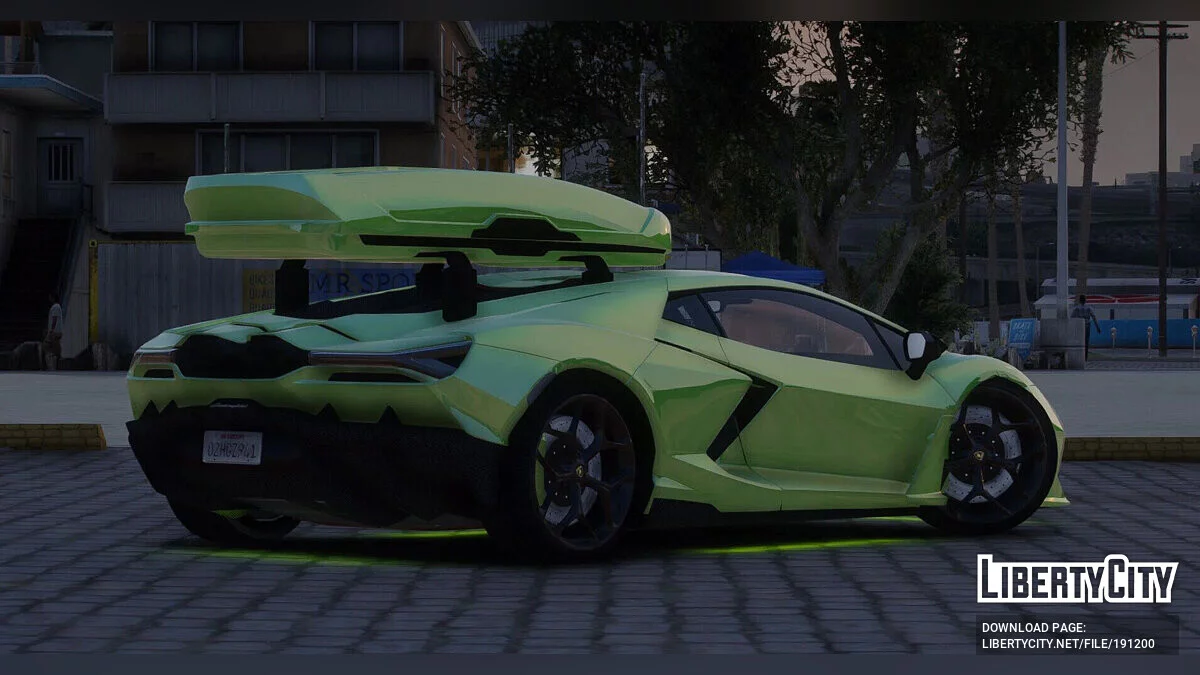 2023 Ламборгіні Ревуельто v1.1 / GTA 5