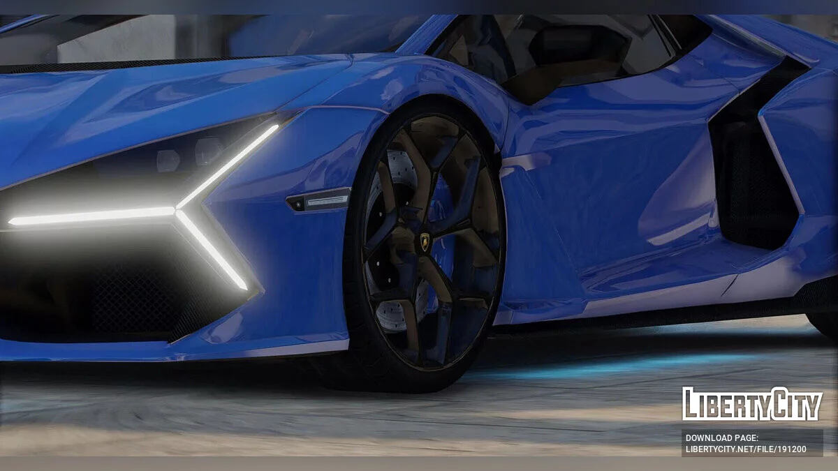 2023 Ламборгіні Ревуельто v1.1 / GTA 5