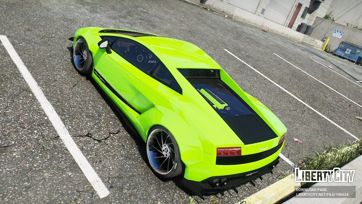 Lamborghini Gallardo Libert Walk / GTA 5
