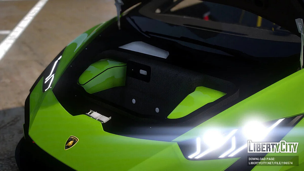 Lamborghini Huracan Tecnica 2023 v1.0 / GTA 5