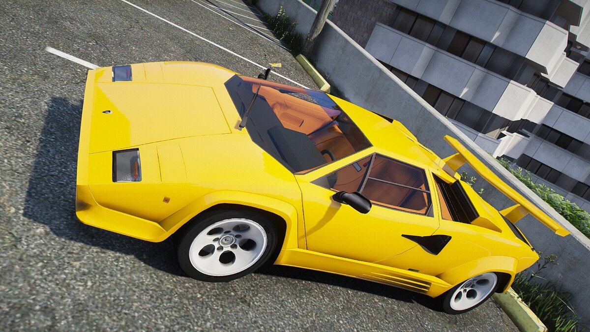 Lamborghini Countach 5000 QV С открытыми дверями