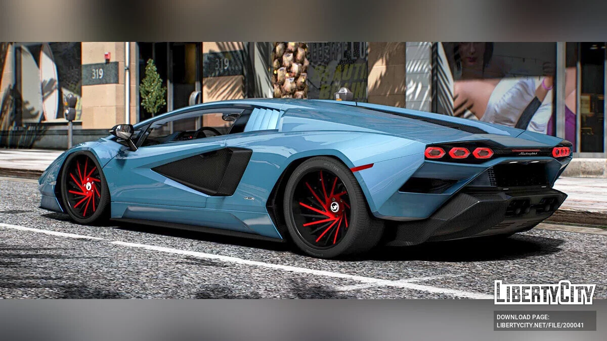 Lamborghini Countach Forgiato / GTA 5