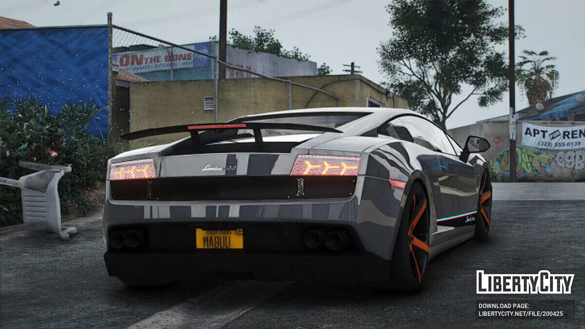 Lamborghini Gallardo Superleggera Slammed / GTA 5