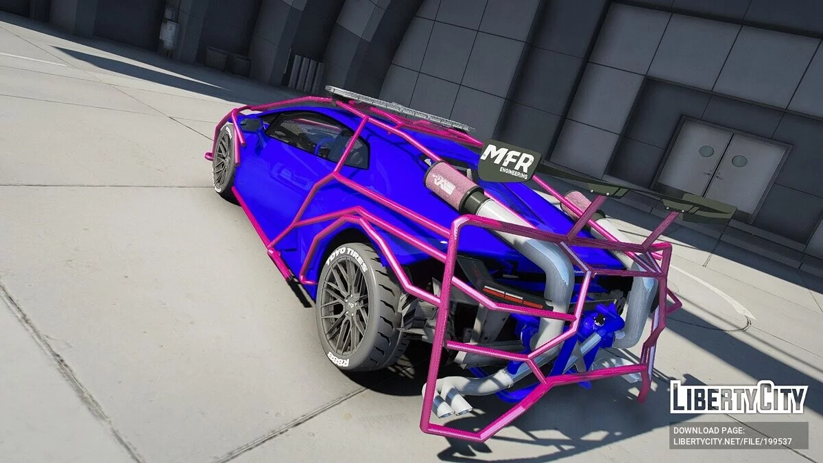 Lamborghini Huracan Cage Unicorn / GTA 5
