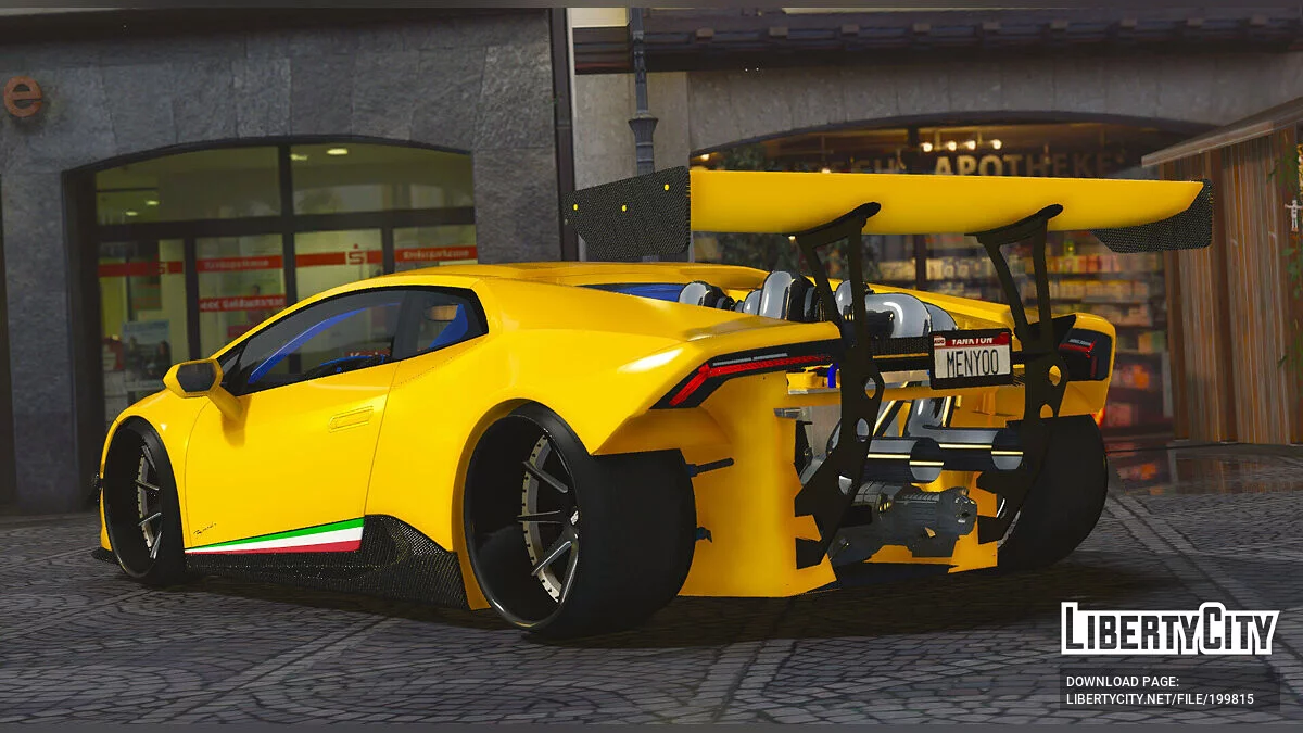 Lamborghini Hurracan 2JZ Twin Turbo / GTA 5