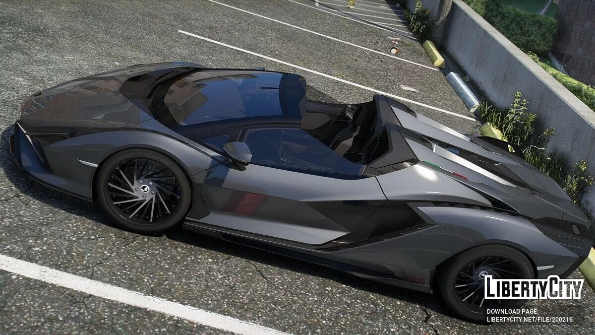 Lamborghini Sian Roadster / GTA 5