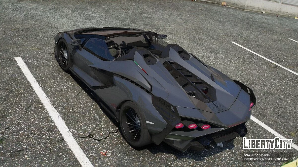 Lamborghini Sian Roadster / GTA 5