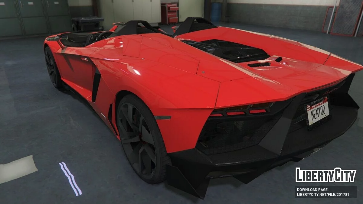 Lamborghini Aventador SVJ Roadster / GTA 5