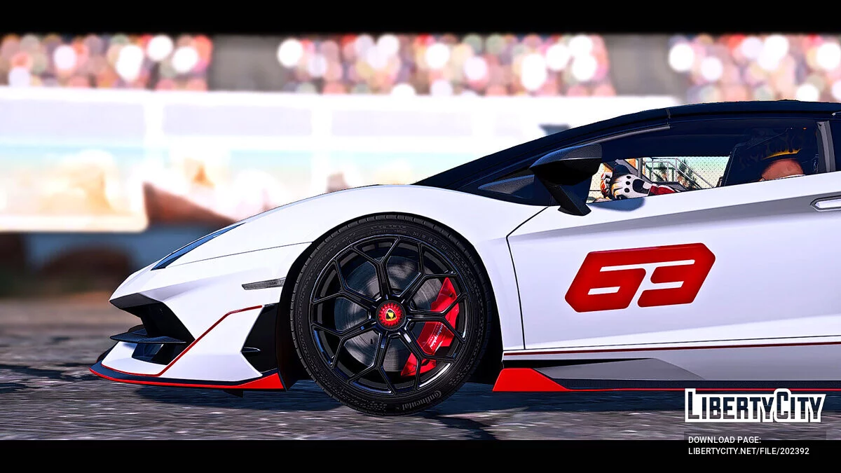 Lamborghini Aventador SVJ Roadster v1.0 / GTA 5