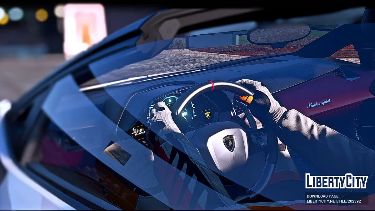 Lamborghini Aventador SVJ Roadster v1.0 / GTA 5