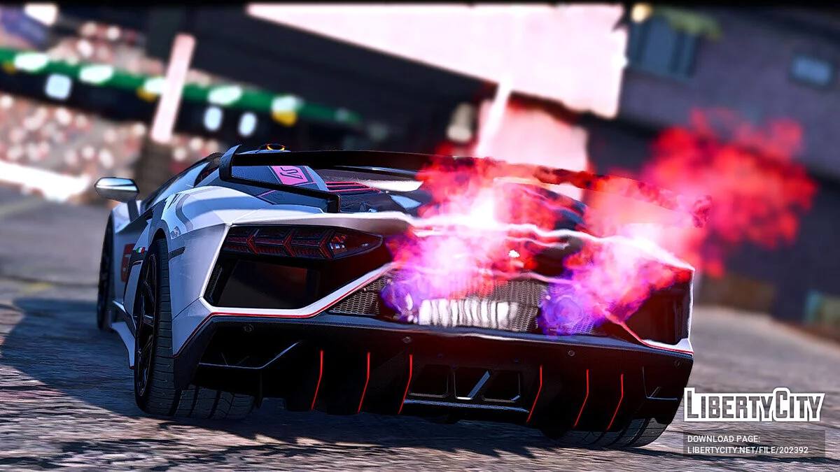 Lamborghini Aventador SVJ Roadster v1.0 / GTA 5