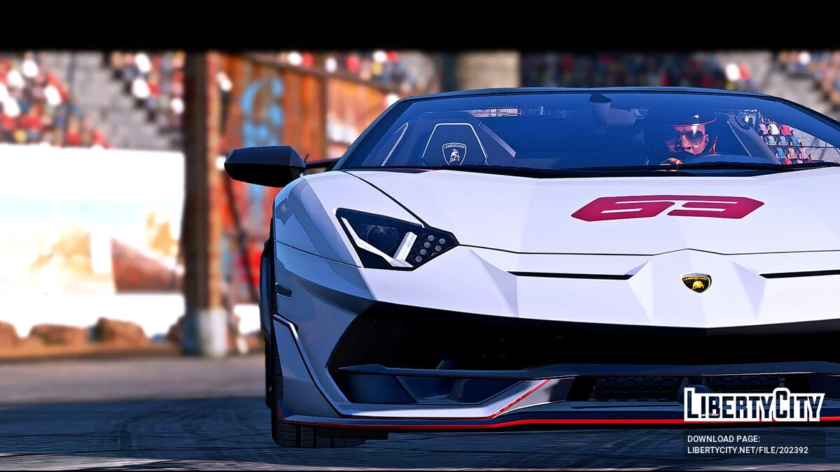 Lamborghini Aventador SVJ Roadster v1.0 / GTA 5