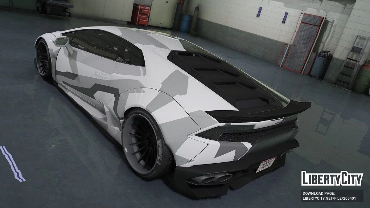 Lamborghini Huracan LP610-4 Liberty Walk / GTA 5