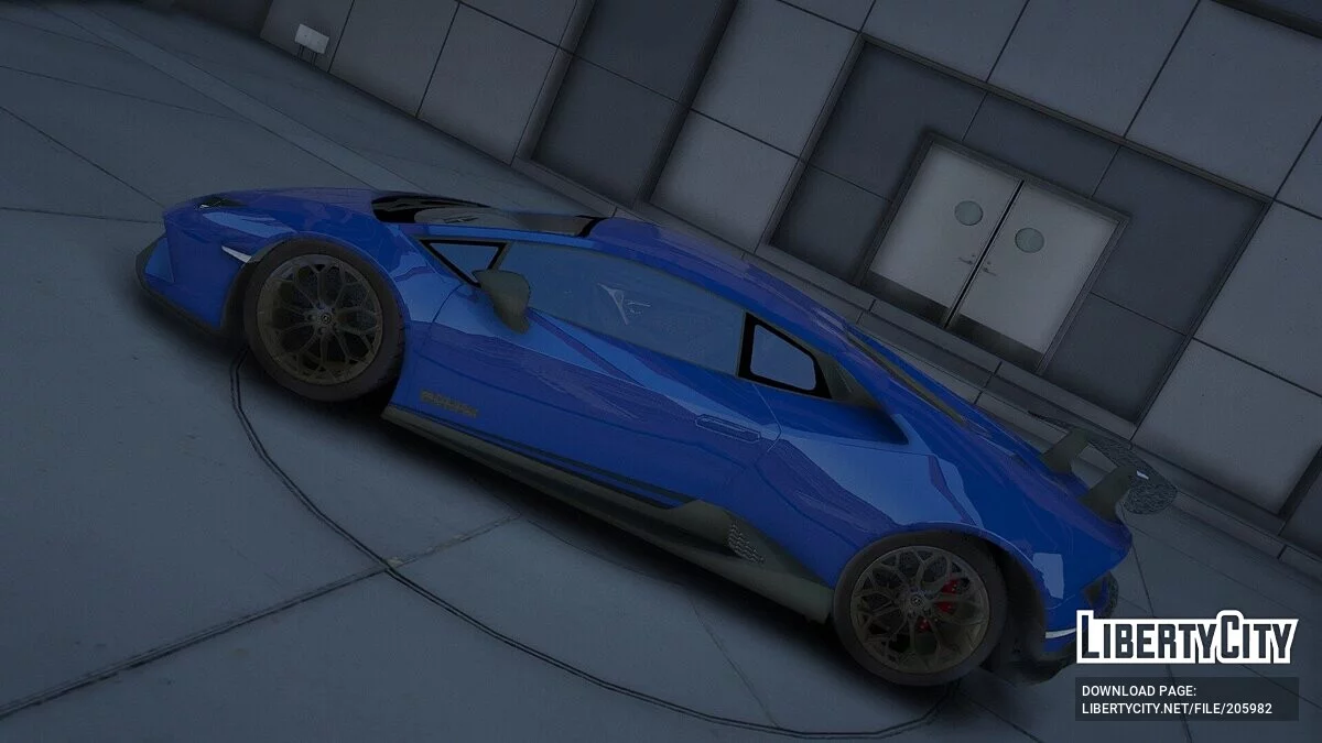 兰博基尼 Huracan Performance Enestuninggaragedesign v1.0 / GTA 5