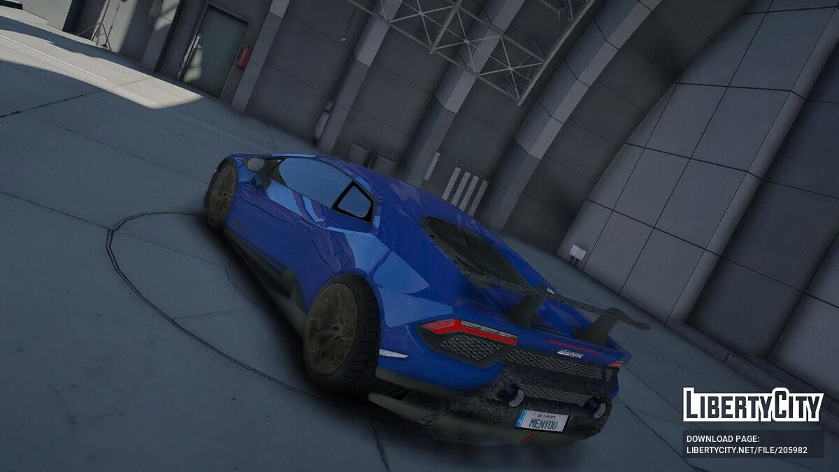 兰博基尼 Huracan Performance Enestuninggaragedesign v1.0 / GTA 5