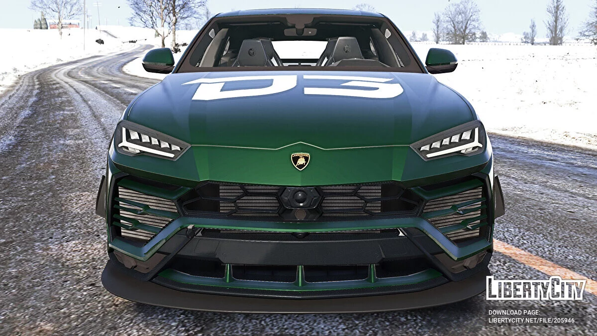 Lamborghini Urus DAVIDICH DYNAMIC DRIVE D3 v1.0 / GTA 5