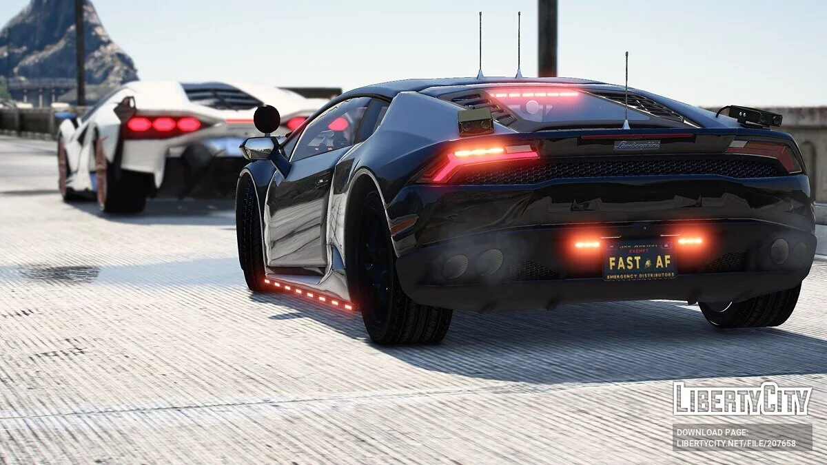 Lamborghini Huracan Speed Enforcement Unit Unmarked / جي تي أي 5